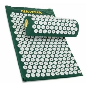 Nayoya Pain Relief Acupressure Mat and Pillow Set